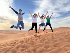 March 2025 Singaporean Guests @ Dubai desert safari
