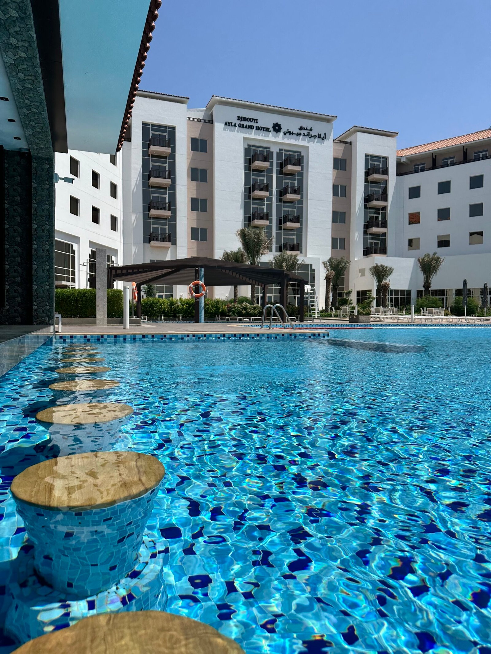 Pool Side at Ayla Grand Hotel Djibouti