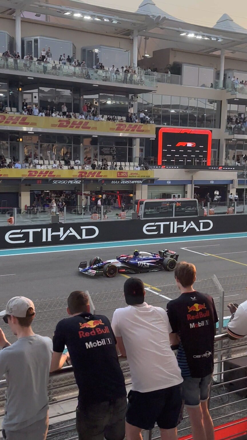 Main Grandstand F1 Abu Dhabi 2024 Etihad Park
