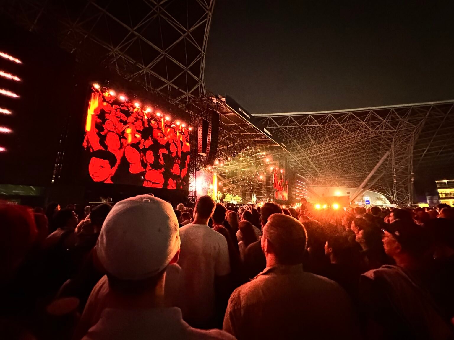 Maroon 5 Live - Etihad Park 2024 night time -1