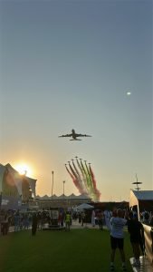 F1 2025 Fly Over Etihad F16's