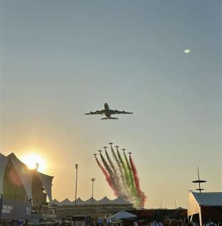 F1 2025 Fly Over Etihad F16's